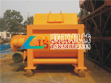 JS2000雙臥軸強制式混凝土攪拌機